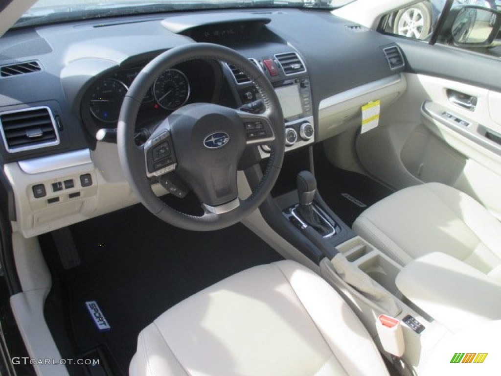 Ivory Interior 2015 Subaru Impreza 2.0i Sport Premium 5 Door Photo #102449914