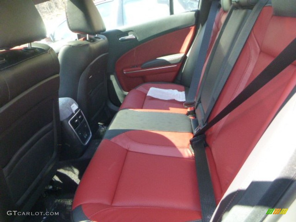 2015 Dodge Charger SXT AWD Rear Seat Photo #102451892