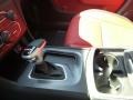 2015 Dodge Charger Black/Ruby Red Interior Transmission Photo