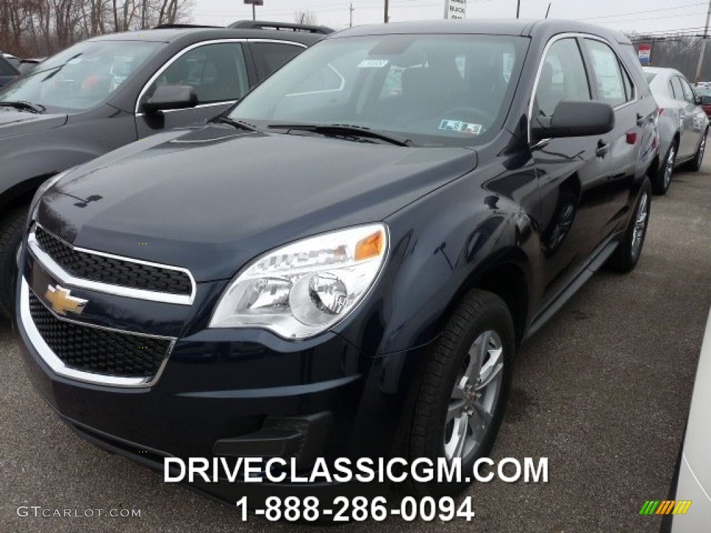 2015 Equinox LS - Blue Velvet Metallic / Jet Black photo #1