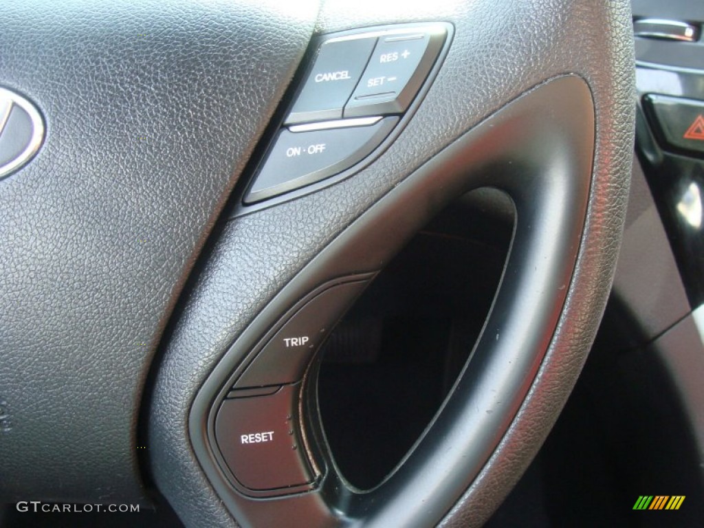 2014 Sonata GLS - Iridescent Silver Blue Pearl / Gray photo #15