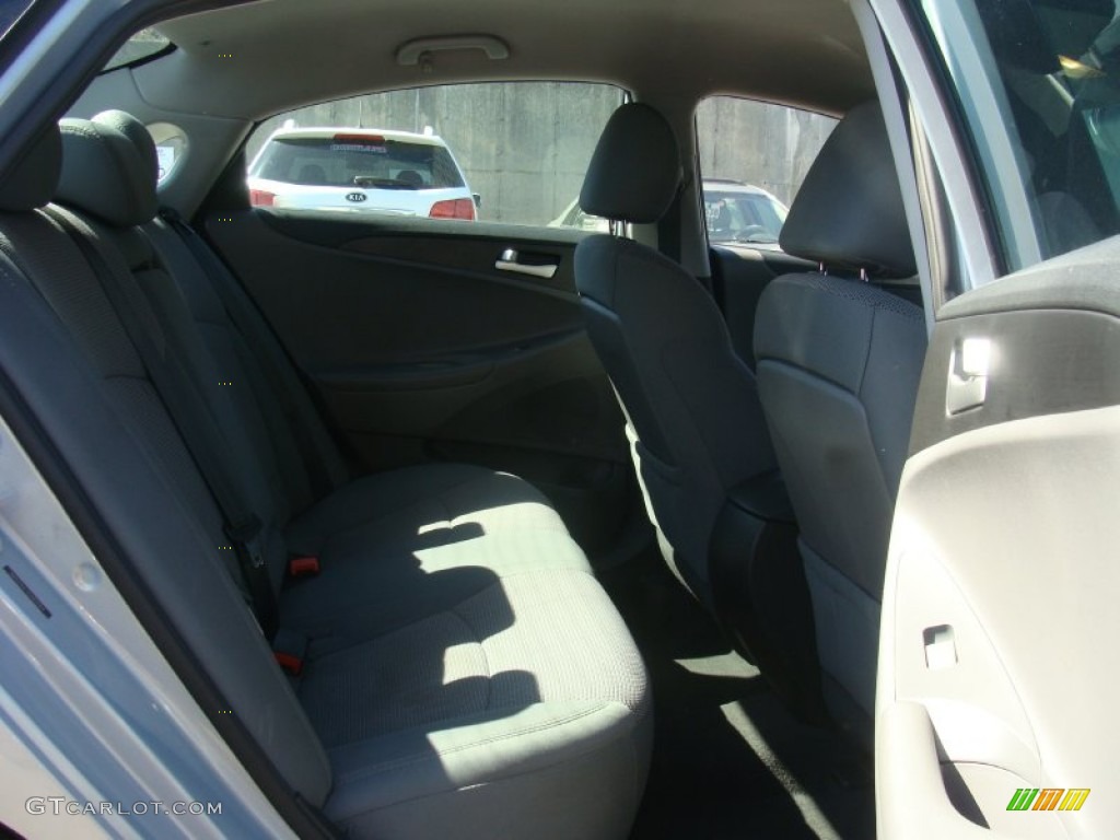 2014 Sonata GLS - Iridescent Silver Blue Pearl / Gray photo #23