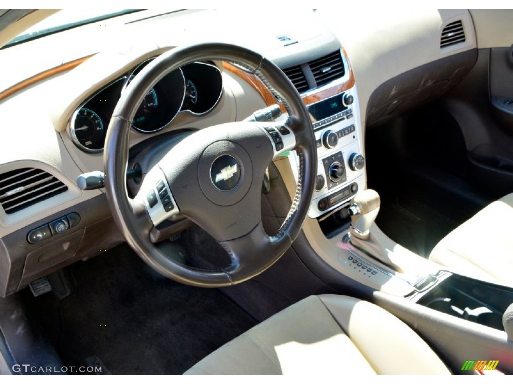 2008 Malibu LT Sedan - Amber Bronze Metallic / Titanium Gray photo #5