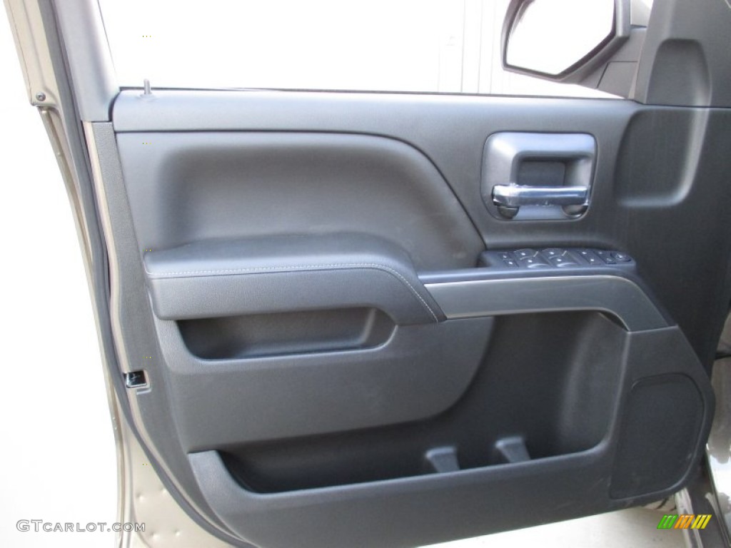 2015 Silverado 1500 LT Crew Cab 4x4 - Brownstone Metallic / Jet Black photo #12