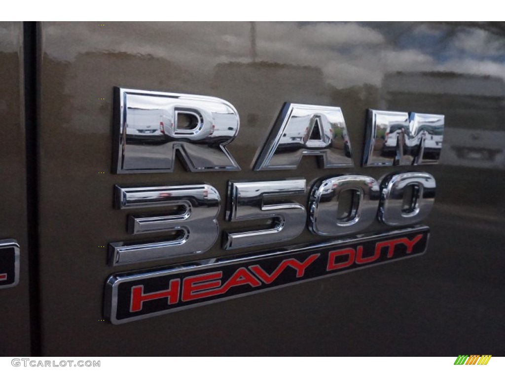 2015 3500 Big Horn Crew Cab Dual Rear Wheel - Prairie Pearl / Black/Diesel Gray photo #6