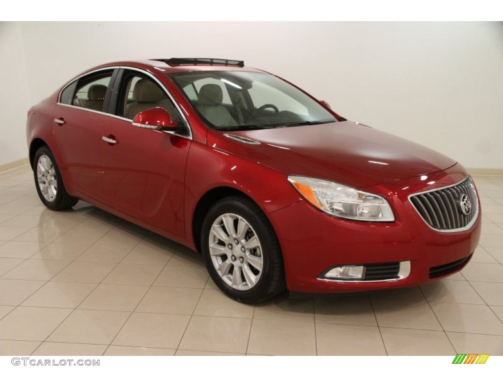 Crystal Red Tintcoat Buick Regal