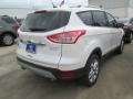 2015 White Platinum Metallic Tri-Coat Ford Escape Titanium  photo #5