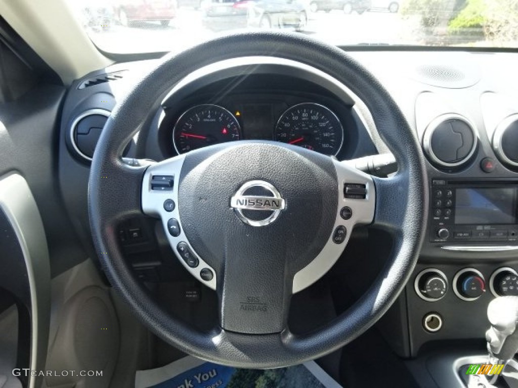 2011 Rogue SV AWD - Silver Ice Metallic / Gray photo #20