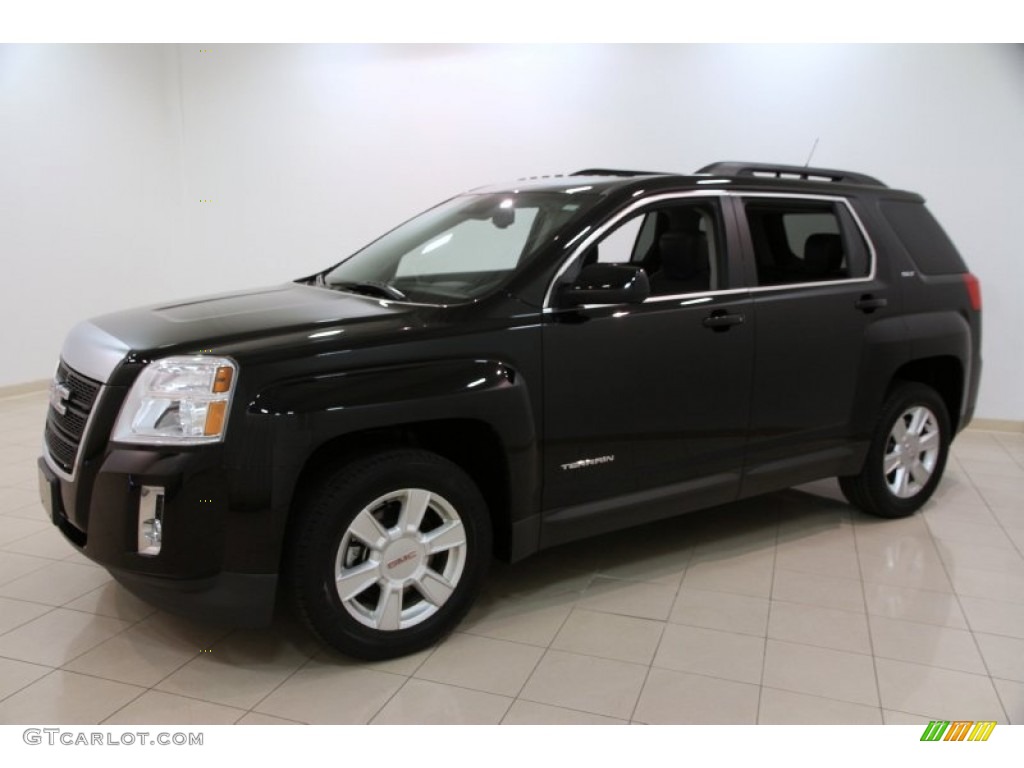 Onyx Black 2013 GMC Terrain SLT Exterior Photo #102455843