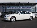 Arctic White 2008 Mercedes-Benz S 550 4Matic Sedan