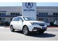 2013 Aspen White Pearl Acura MDX SH-AWD Advance  photo #1