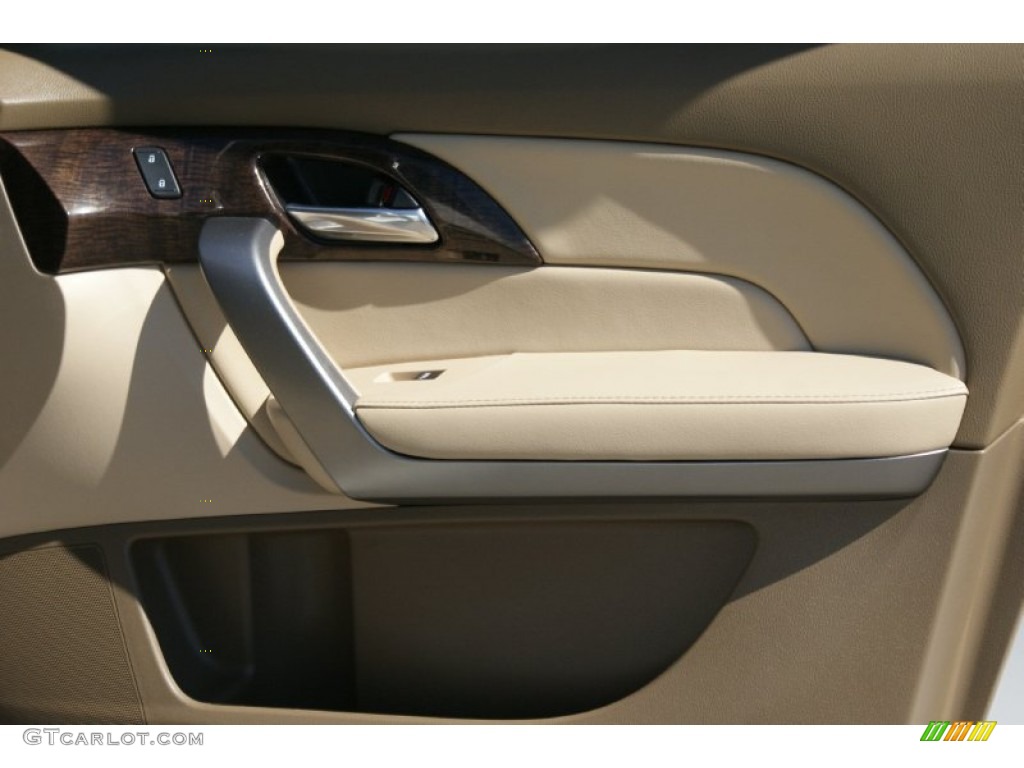 2013 MDX SH-AWD Advance - Aspen White Pearl / Parchment photo #27