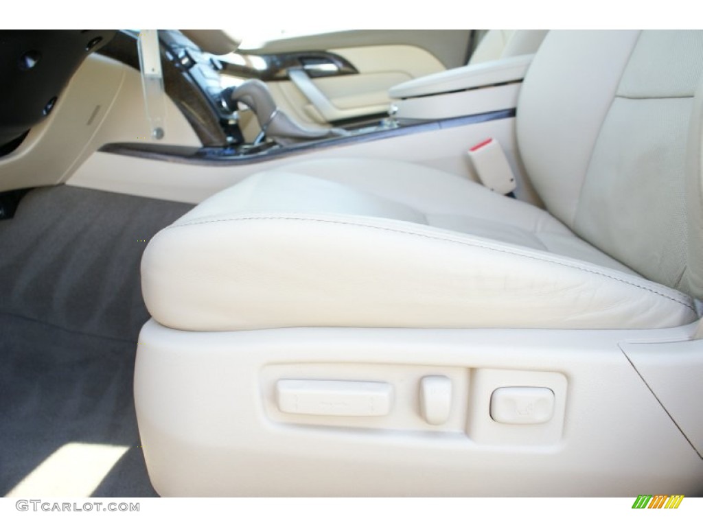 2013 MDX SH-AWD Advance - Aspen White Pearl / Parchment photo #56