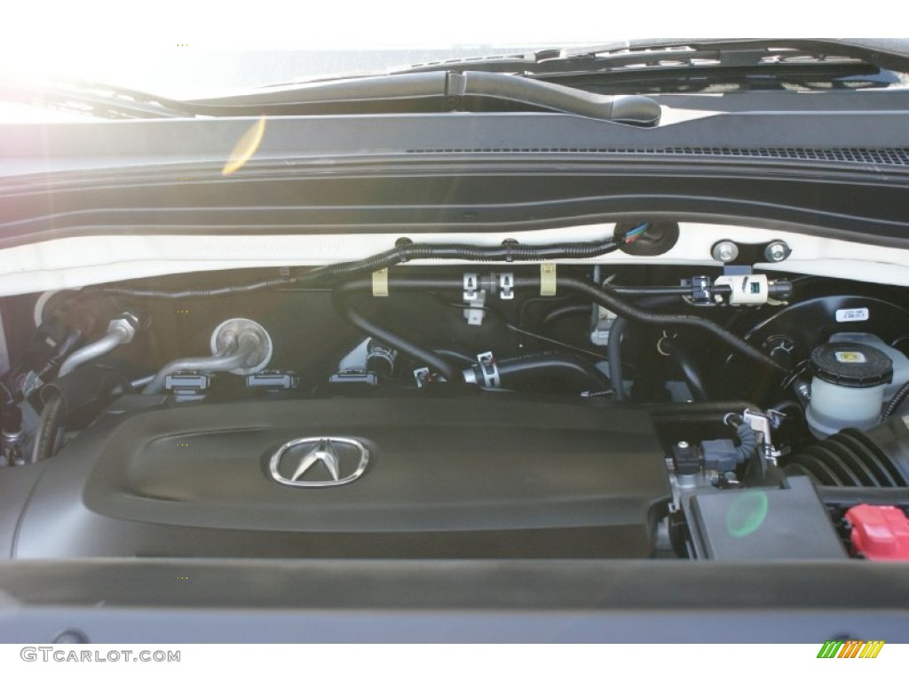 2013 MDX SH-AWD Advance - Aspen White Pearl / Parchment photo #61