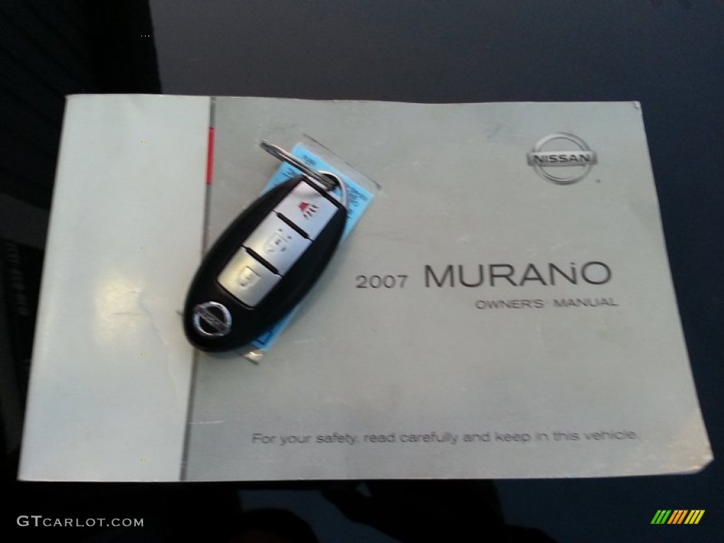 2007 Murano SL AWD - Super Black / Charcoal photo #33