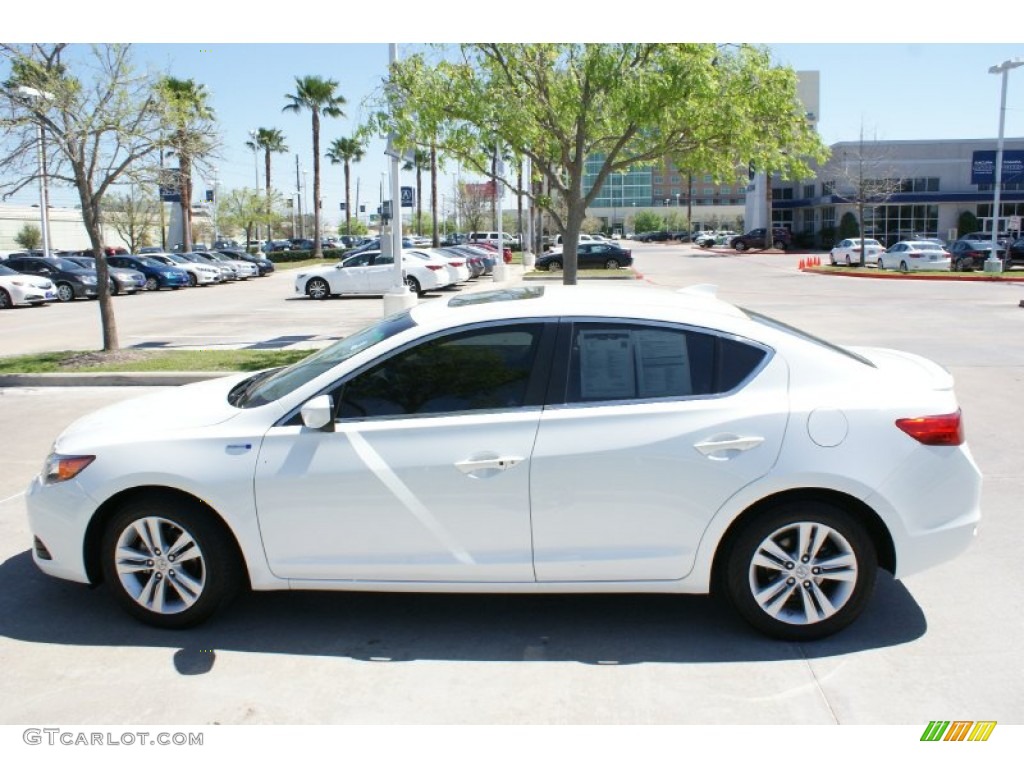 2013 ILX 1.5L Hybrid - Bellanova White Pearl / Ebony photo #6