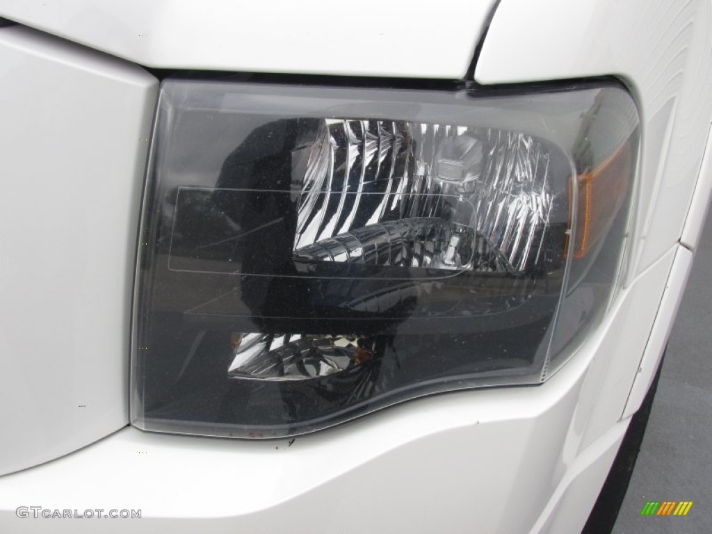 2010 Expedition Limited - White Platinum Tri-Coat Metallic / Charcoal Black photo #6