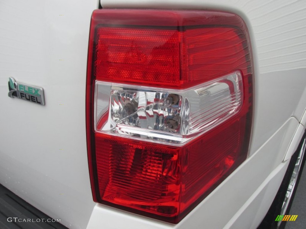 2010 Expedition Limited - White Platinum Tri-Coat Metallic / Charcoal Black photo #11