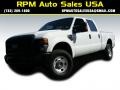 Oxford White 2009 Ford F350 Super Duty XL Crew Cab 4x4