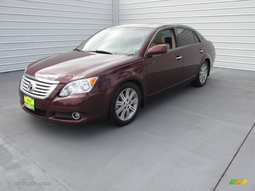 2008 Avalon Limited - Cassis Red Pearl / Ivory Beige photo #4