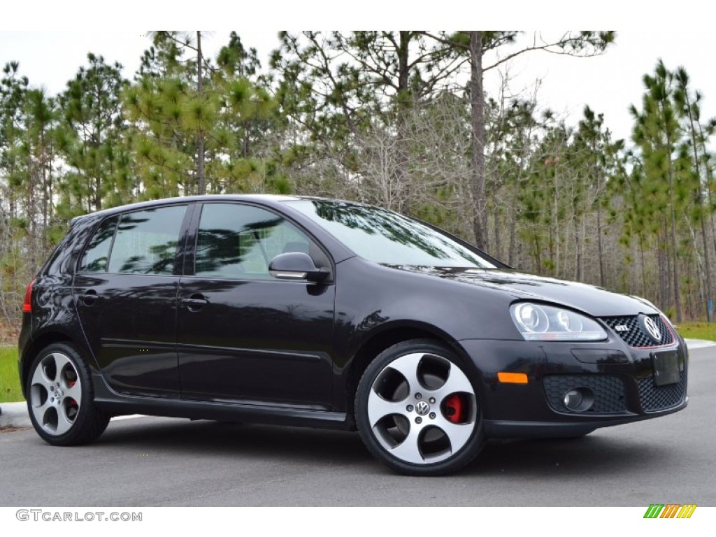 Black Magic 2007 Volkswagen GTI 4 Door Exterior Photo #102460496