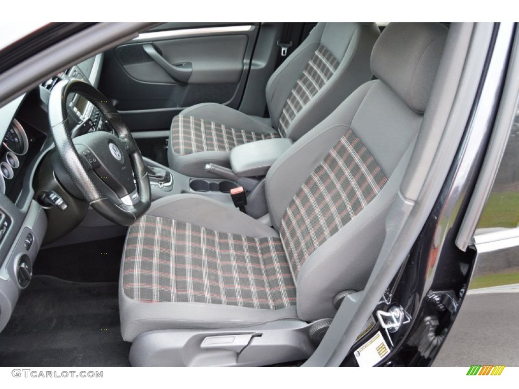 Interlagos Plaid Cloth Interior 2007 Volkswagen GTI 4 Door Photo #102460538