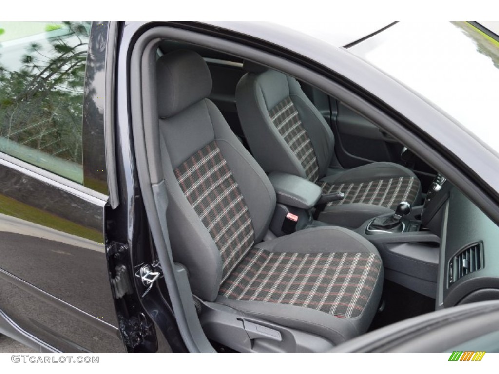 Interlagos Plaid Cloth Interior 2007 Volkswagen GTI 4 Door Photo #102460550
