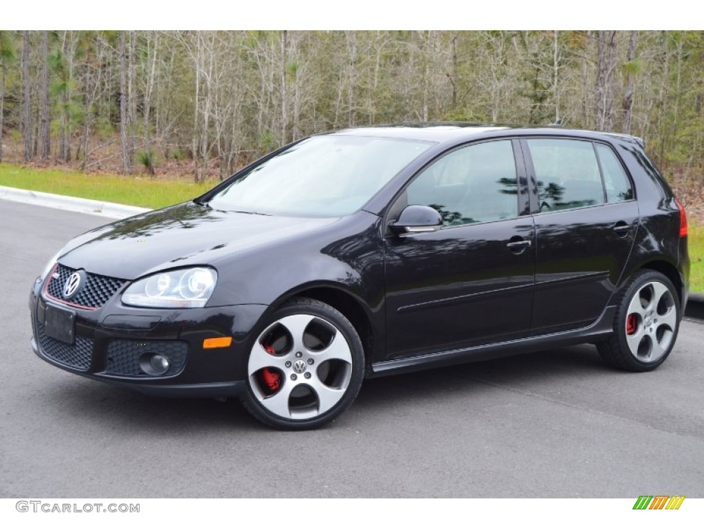 Black Magic 2007 Volkswagen GTI 4 Door Exterior Photo #102460898