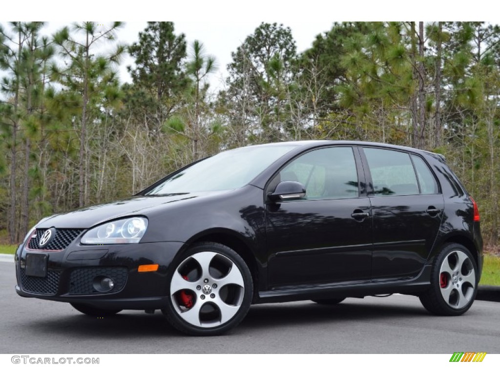Black Magic 2007 Volkswagen GTI 4 Door Exterior Photo #102460913