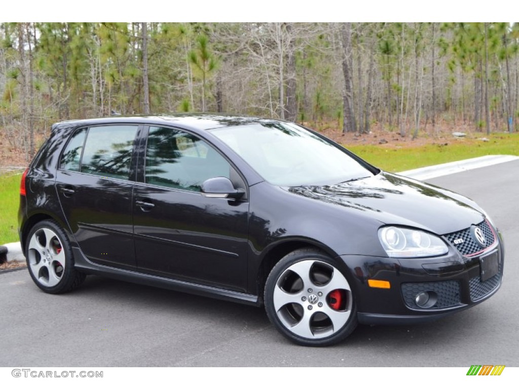 Black Magic 2007 Volkswagen GTI 4 Door Exterior Photo #102460927