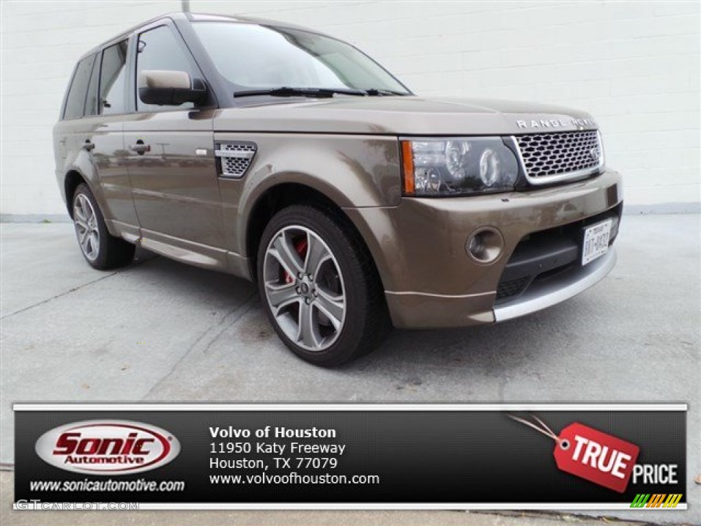 2013 Range Rover Sport Supercharged Autobiography - Nara Bronze Metallic / Almond photo #1