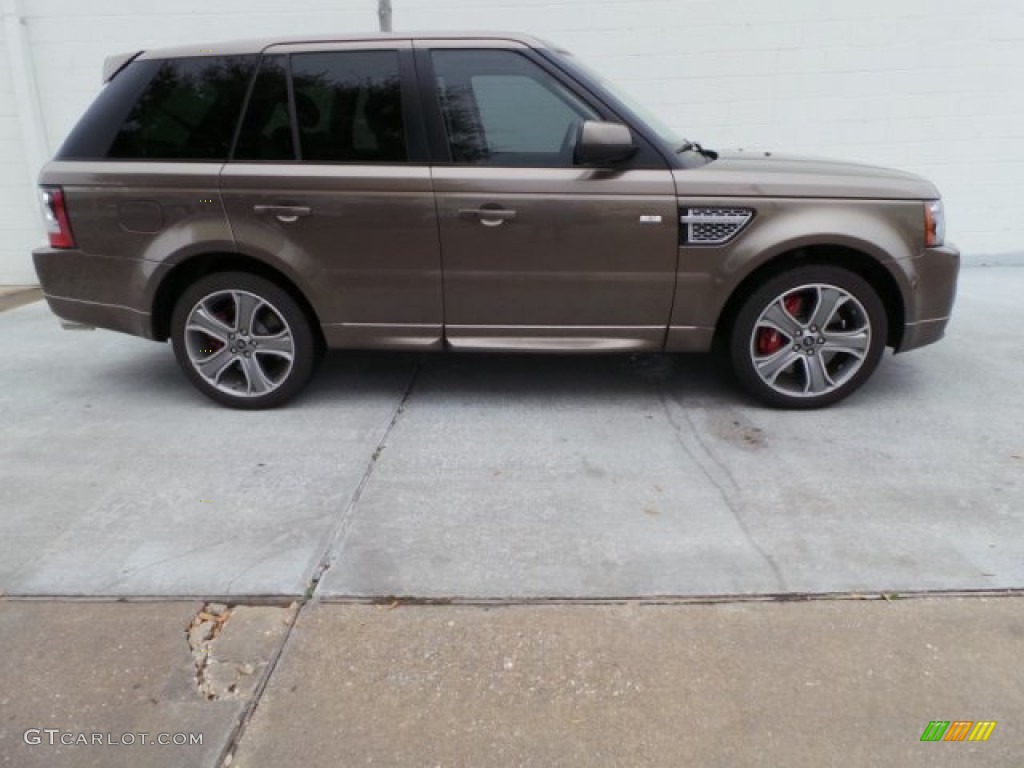 Nara Bronze Metallic 2013 Land Rover Range Rover Sport Supercharged Autobiography Exterior Photo #102461773