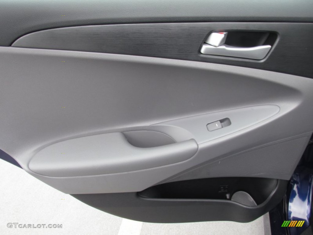 2014 Sonata GLS - Indigo Blue Pearl / Gray photo #27