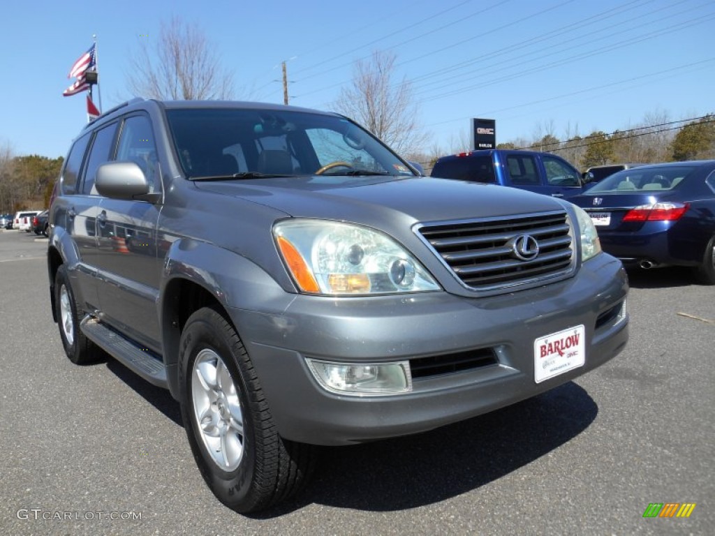 2005 GX 470 - Ash Blue Mica / Dark Gray photo #1