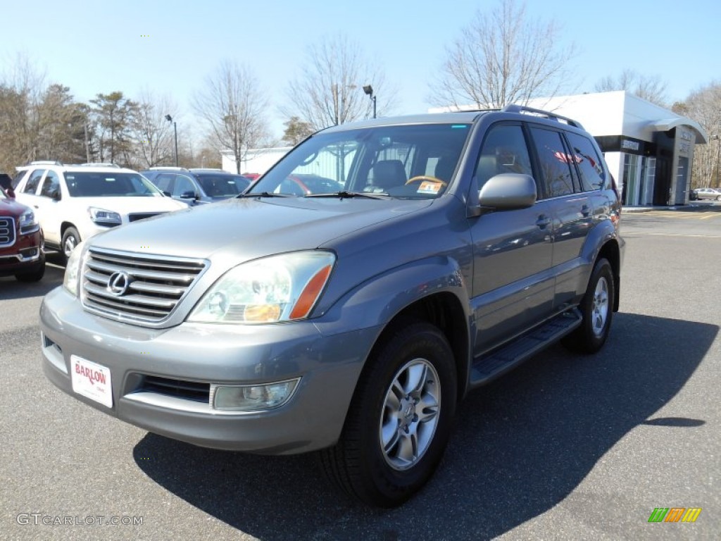 2005 GX 470 - Ash Blue Mica / Dark Gray photo #3