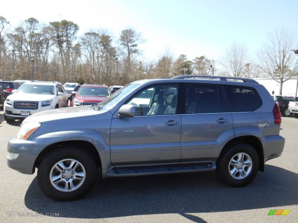 2005 GX 470 - Ash Blue Mica / Dark Gray photo #4