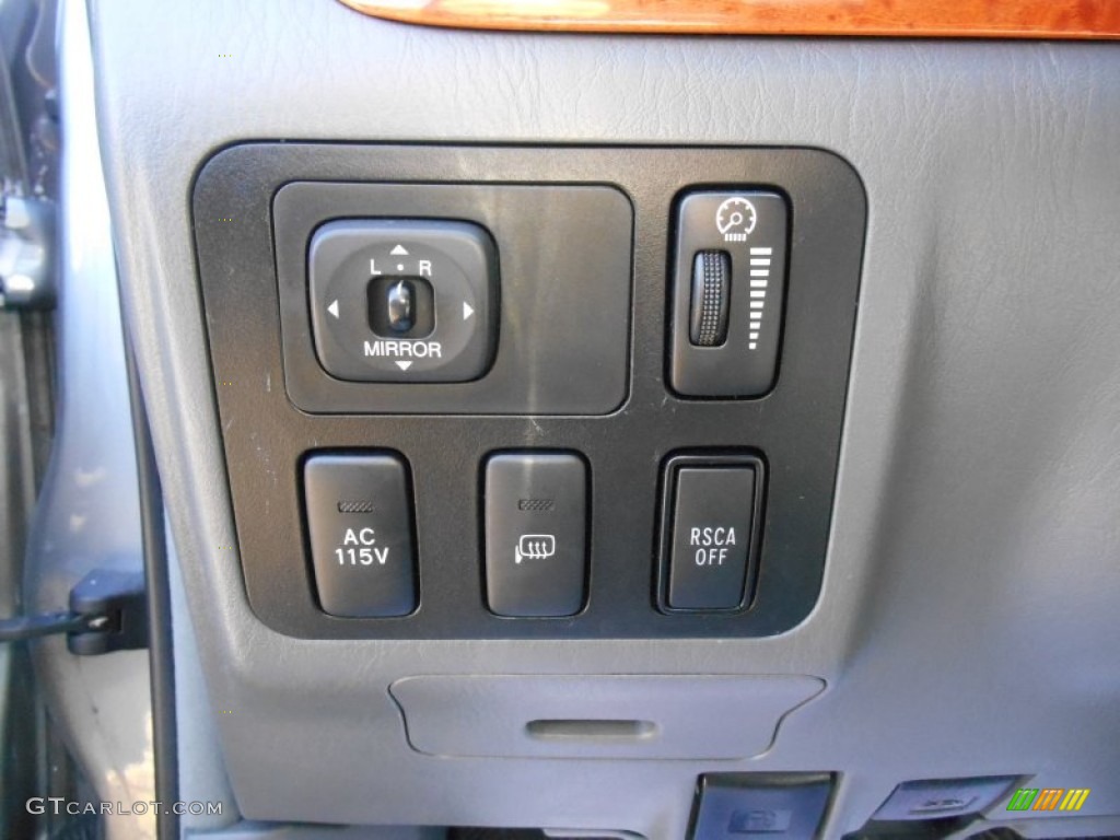 2005 GX 470 - Ash Blue Mica / Dark Gray photo #16