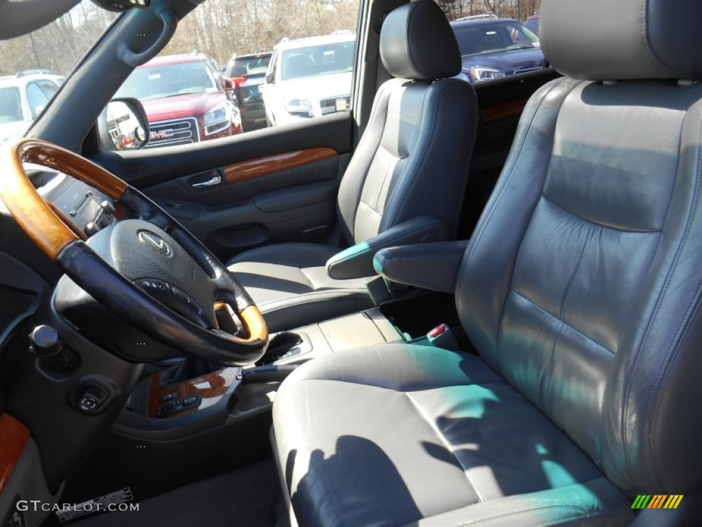 2005 GX 470 - Ash Blue Mica / Dark Gray photo #19