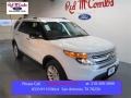 2015 Oxford White Ford Explorer XLT  photo #1