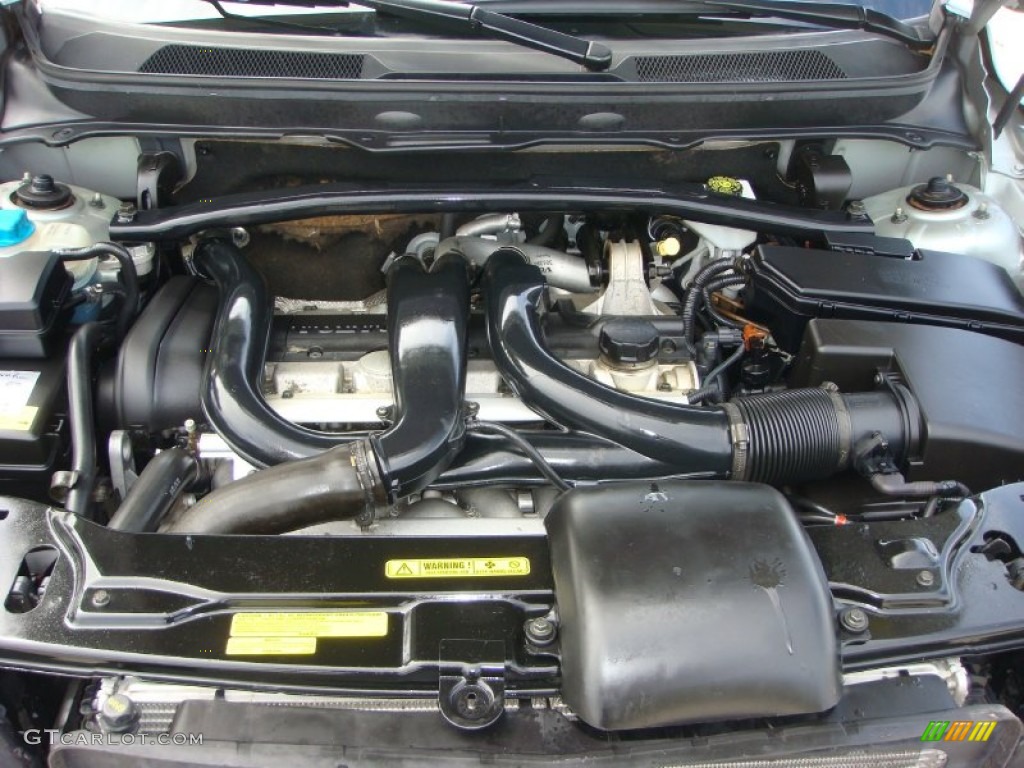 2003 Volvo XC90 T6 AWD 2.9 Liter Twin-Turbo DOHC 24-Valve Inline 6 Cylinder Engine Photo #102465080