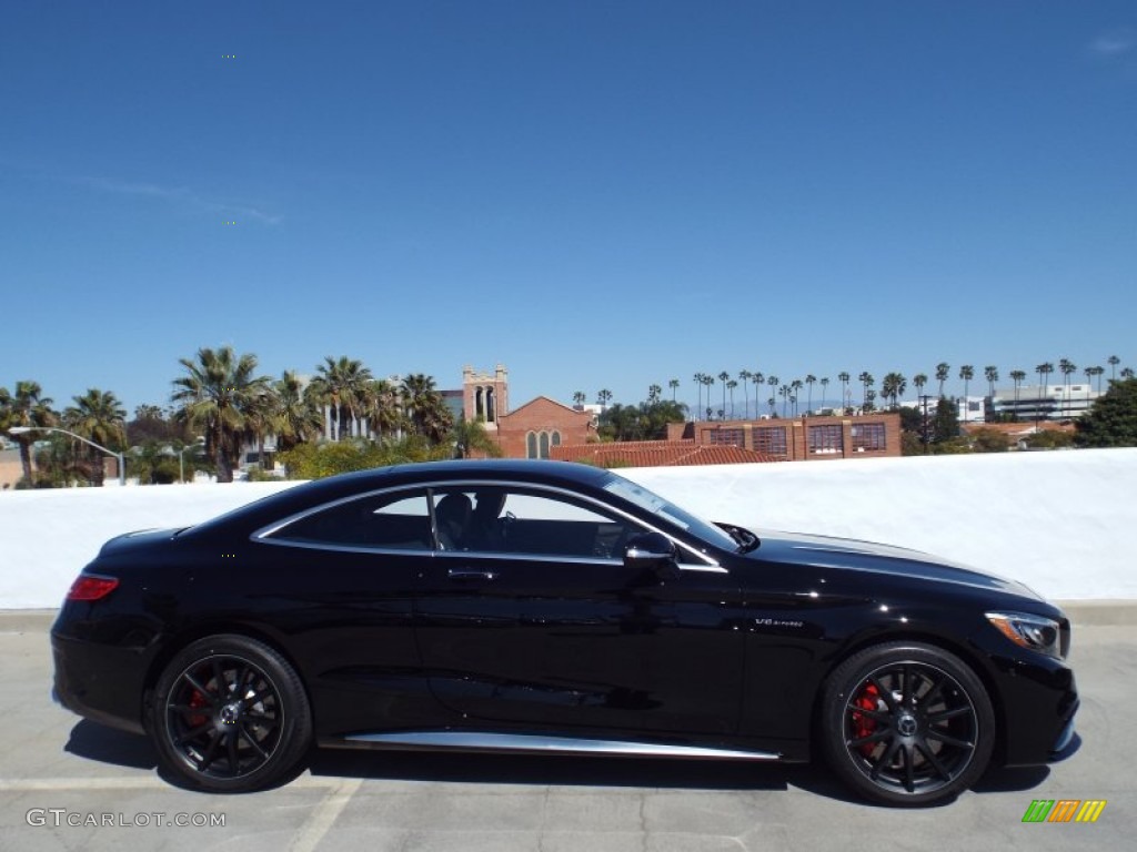 Black 2015 Mercedes-Benz S 63 AMG 4Matic Coupe Exterior Photo #102470271