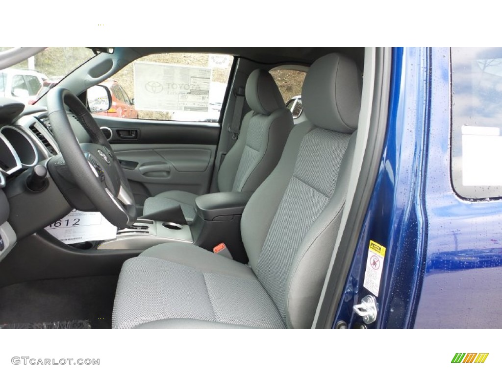 2015 Tacoma V6 Access Cab 4x4 - Blue Ribbon Metallic / Graphite photo #10