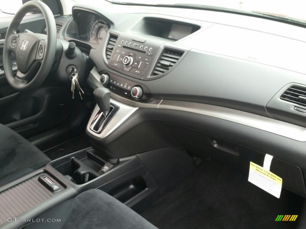 2014 CR-V LX AWD - Crystal Black Pearl / Gray photo #28
