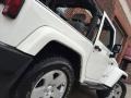2010 Stone White Jeep Wrangler Sahara 4x4  photo #16