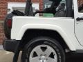 2010 Stone White Jeep Wrangler Sahara 4x4  photo #39