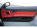 Coral Red/Black Door Panel Photo for 2012 BMW 3 Series #102474348