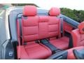 Coral Red/Black Rear Seat Photo for 2012 BMW 3 Series #102474366