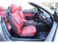 Coral Red/Black Front Seat Photo for 2012 BMW 3 Series #102474408