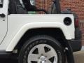 2010 Stone White Jeep Wrangler Sahara 4x4  photo #55