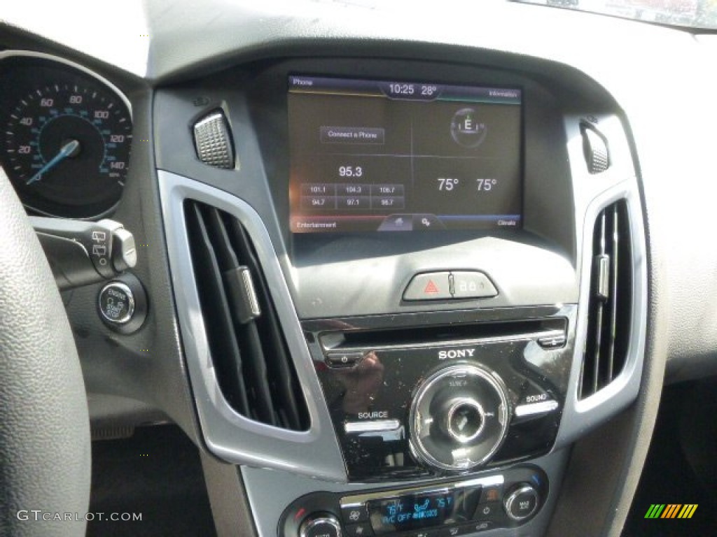 2014 Focus Titanium Hatchback - Sterling Gray / Charcoal Black photo #23